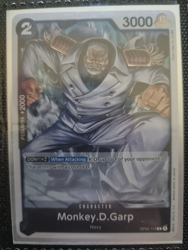 Monkey.d.garp Carta One Piece Tcg Original+10 Cartas