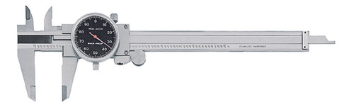 0 - 6  Dial Caliper - Black Face Ddb