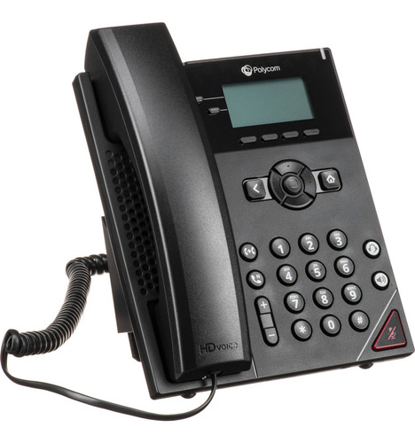 Imagen 2 de 4 de Telefono De Escritorio Ip 2 Líneas Poly Vvx 150 Poe Newtek