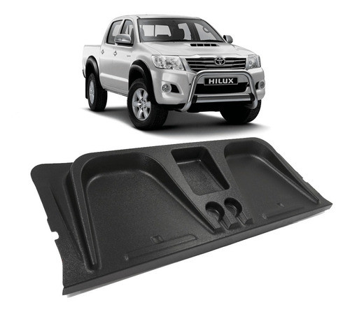 Aplique  Tampa Traseira Poltrona Para Toyota Hilux 2015