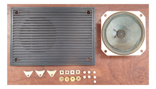 Acabamento Alto Falante Rádio National Rc 4863a Solid State (Usado)