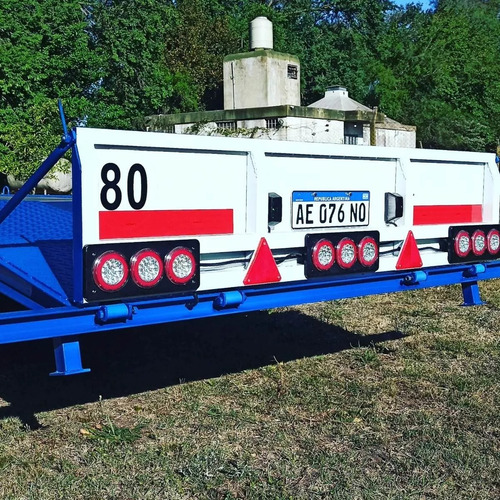 Aux-600 Homologado Porta Vehiculo Doble Eje 2x6m + Lanza Ht