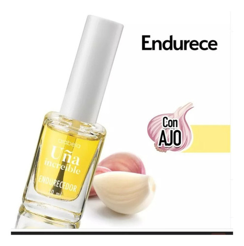 Uña Increible Endurecedor Con Ajo Kit 2 Esmaltes Arabela Color Traslúcido