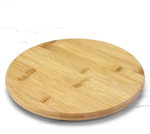Tb Home - Base Giratoria Lazy Susan De Bambú