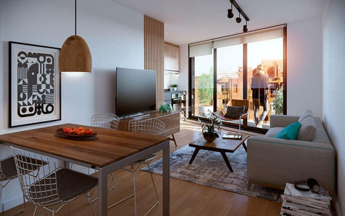 Imagen 5 de 8 de Apartamento Cordon Venta Monoambiente Constituyente Y Yaro Con Terraza