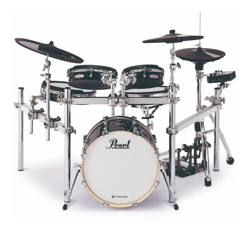 Batería Electrónica Pearl E/merge Parches Mesh 5 Cuerpos