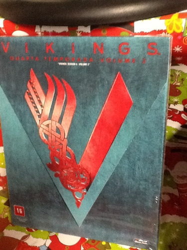 Blu-ray Vikings 4ª Temporada Volume 01+ Volume 02