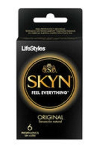 Pack 30 Preservativos Original Skyn Lifestyles