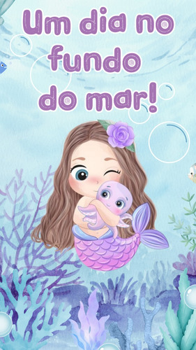 Convite Animado Fundo Do Mar Convite Virtual Fundo Do Mar