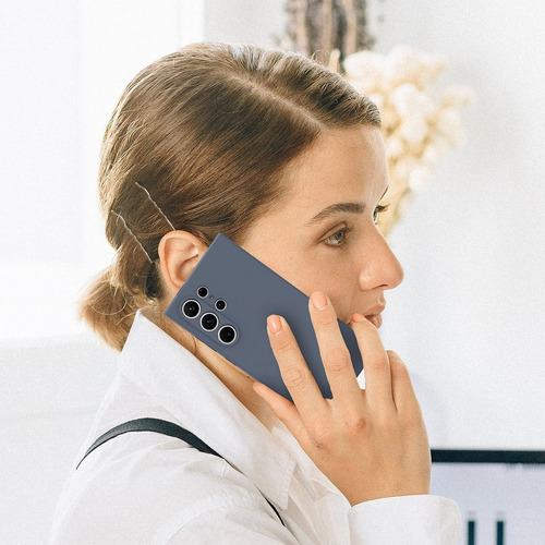 Funda Protectora De Silicona A Prueba De Golpes Para Samsung Galaxy S23 Ultra S23fe Plus
