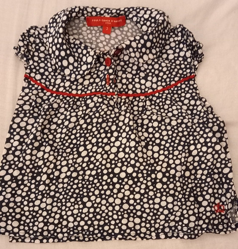 Blusa Paula Cahen D'anvers. Para Bb 24 Meses. 