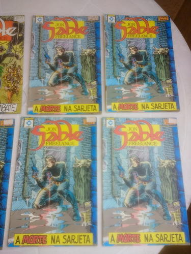Jon Sable Freelance - Nº 2,3,4 - Editora Cedibra - 1987 (Usado)