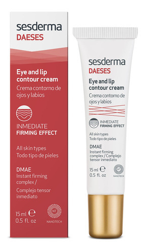 Creme para o contorno dos olhos e dos lábios Sesderma DAESES  para pele todos os tipos de 15mL