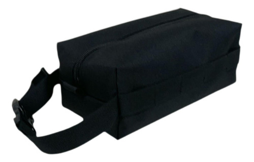 Caja De Pañuelos Húmedos Para Acampar Al Aire Libre, Negro