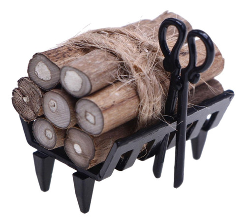 Accesorio Para Estante De Leña Para Chimenea De Casa De