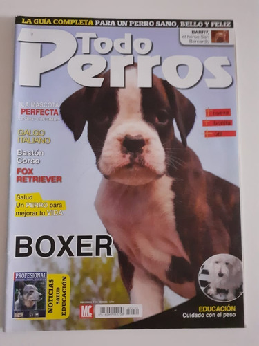 Revista Todo Perros - Boxer - Numero 234