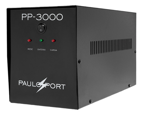 Nobreak Pp 3000be Senoidal Onda Pura 3000va - Paulo Port Preto