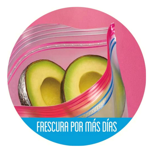 Ziploc Bolsas Reutilizable, Paquete Mixto, Cont. 9 Piezas, 3