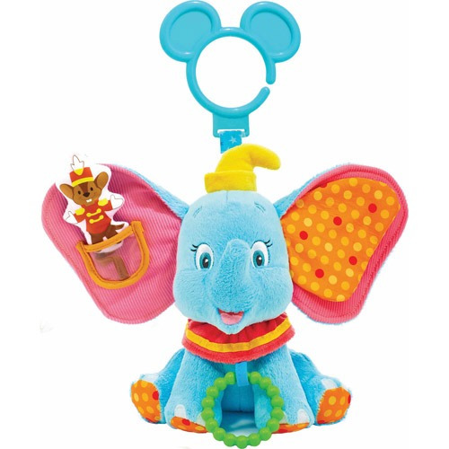Juguete De Actividad: Dumbo Disney Baby Ajustable A Coche /