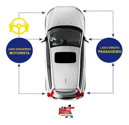 Imagem 3 de 4 de Lente Retrovisor Com Base C3 2004/2012 Lado Direit Ou Esquer