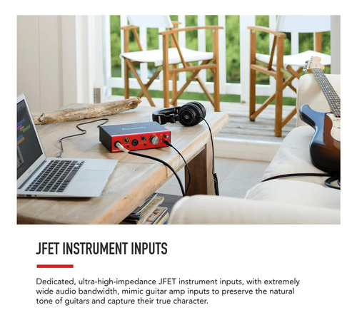 Interfaz Focusrite Clarett+ 2pre Usb-c, Audio Profesional