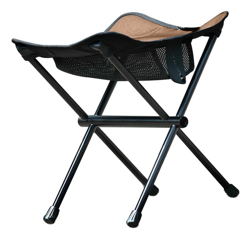 Taburete De Camping Silla Plegable Plegable Ligera De Acero