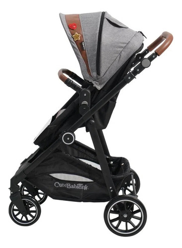 Imagen 3 de 5 de Coche Fénix 4 En 1 Cutebabies C11010303 Gris