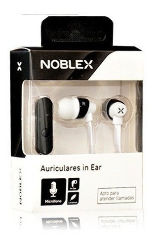 Auriculares Noblex Hp104 In Ear Con Microfono