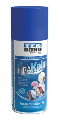 Tira Kola Tek Bond Remove Mancha Cola Chiclete Piche 100ml