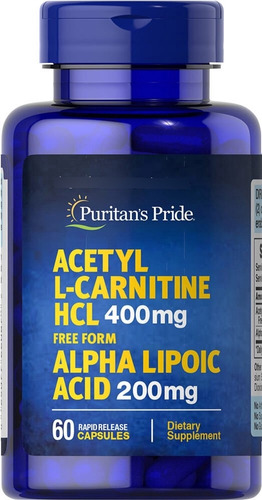 Puritans Pride Forma Libre De Acetil L-carnitina