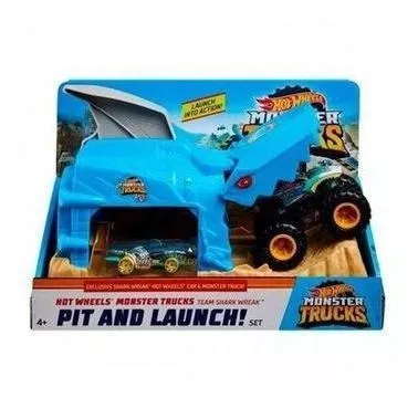 Pista De Corrida Hot Wheels Monster Trucks Radicais Extremo