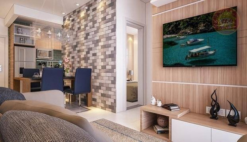 Apartamento À Venda, 46 M² Por R$ 207.000,00 - Parque São Vicente - São Vicente/sp - Ap4222