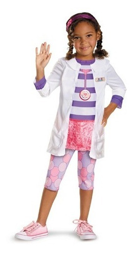 Disfraz Para Niña Doctora Juguete Talla 2t- Halloween