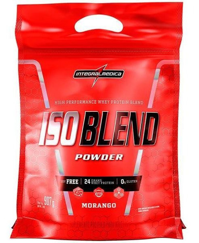 Iso Blend - Morango - 907g - Integral Médica