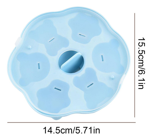 Molde Para Chocolate Con Forma De Osito De Goma, 6 Cavidades