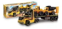 Comprar Set Camiones Juguete Duravit Constructor 3 Acoplado Volcador
