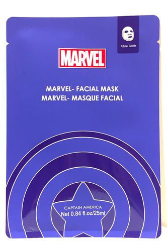 Marvel Capitan America Mascara Facial Importada De Coleccion