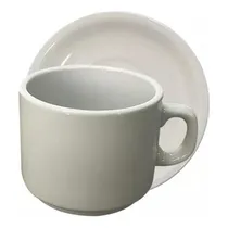 Comprar 24 Pocillo Cafe Germer Iguazu Con Plato Taza Bar  Porcelana