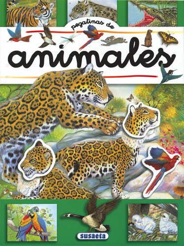 Pegatinas De Animales 3 Vv.aa. Susaeta Ediciones