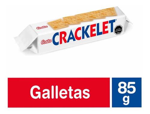 Galletas Crackelet Costa Saladas  85 Gr(6 Unidad)-super