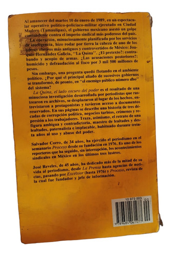 La Quina El Lado Oscuro Del Poder Salvador Corro (Usado)