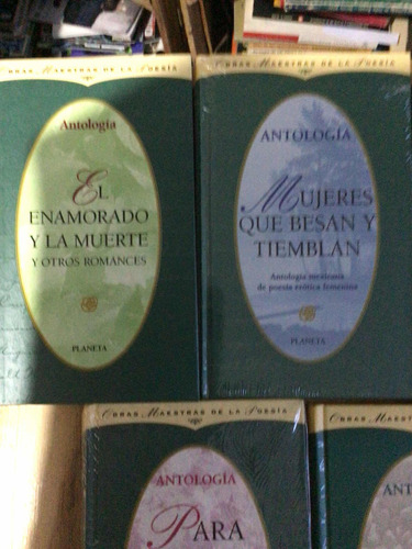 Libros 5 Antologías De Poesía (Usado)