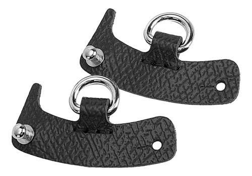 2 Correa De Bolsa Anillos En D Sin Saco De Boxeo Negro