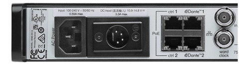 Shure Ad4dus-a Receptor Para Sistema Inalámbrico Color Negro