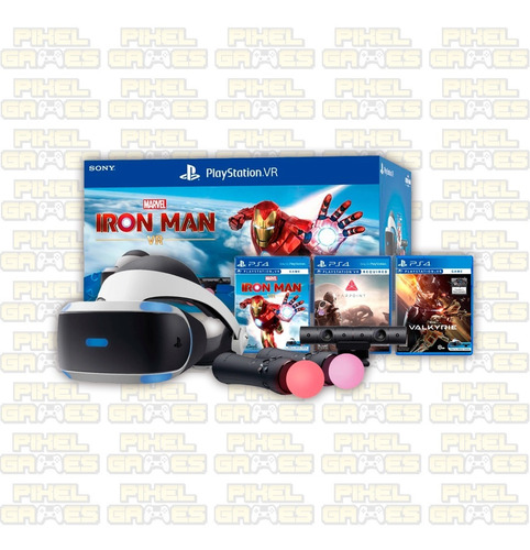 Combo Playstation Vr Iron Man Ps4 + 2 Juegos De Regalo