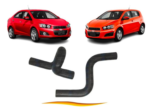 Manguera Radiador Gm Chevrolet Sonic 1.6 Inferior + Superior