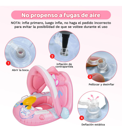 Flotador De Piscina Para Niño, Lindo Para Piscina, Con