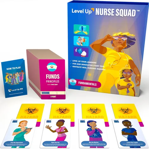 Level Up Rn - Juego De Cartas De Preparación Para El Examen