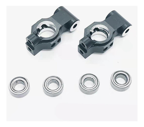 2x De Suspensión Trasera De Coche Rc Metal Para 3racing D5