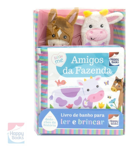 Livro De Banho - Amigos Da Fazenda Happy Books